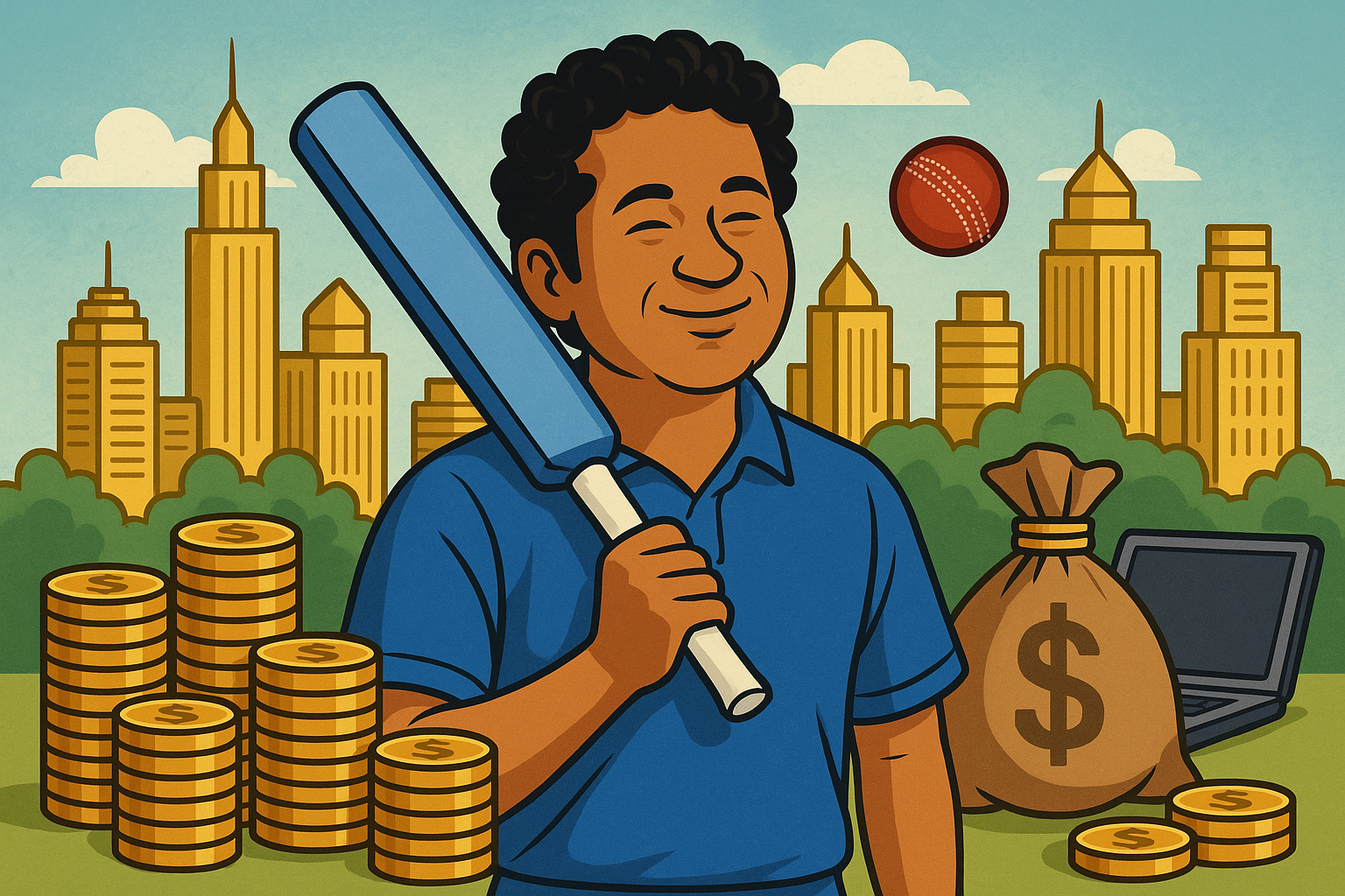 The Richest Cricketer in the World: How Sachin Built His Empire