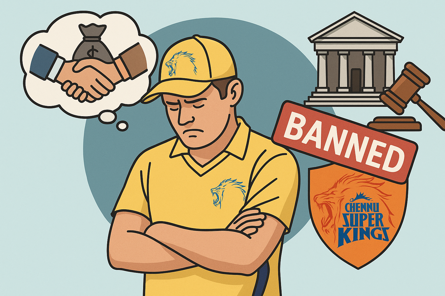 Why CSK Were Banned: why csk banned for 2 years Explained