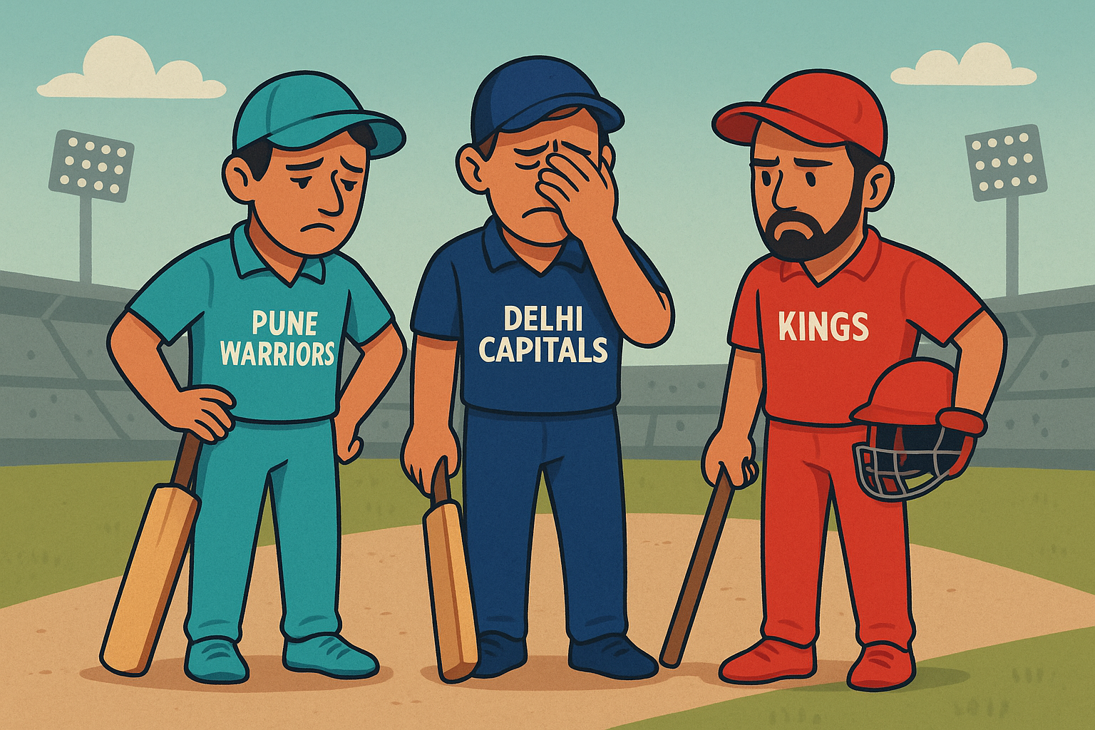 Guide: unsuccessful ipl team - Pune Warriors, DC & PBKS
