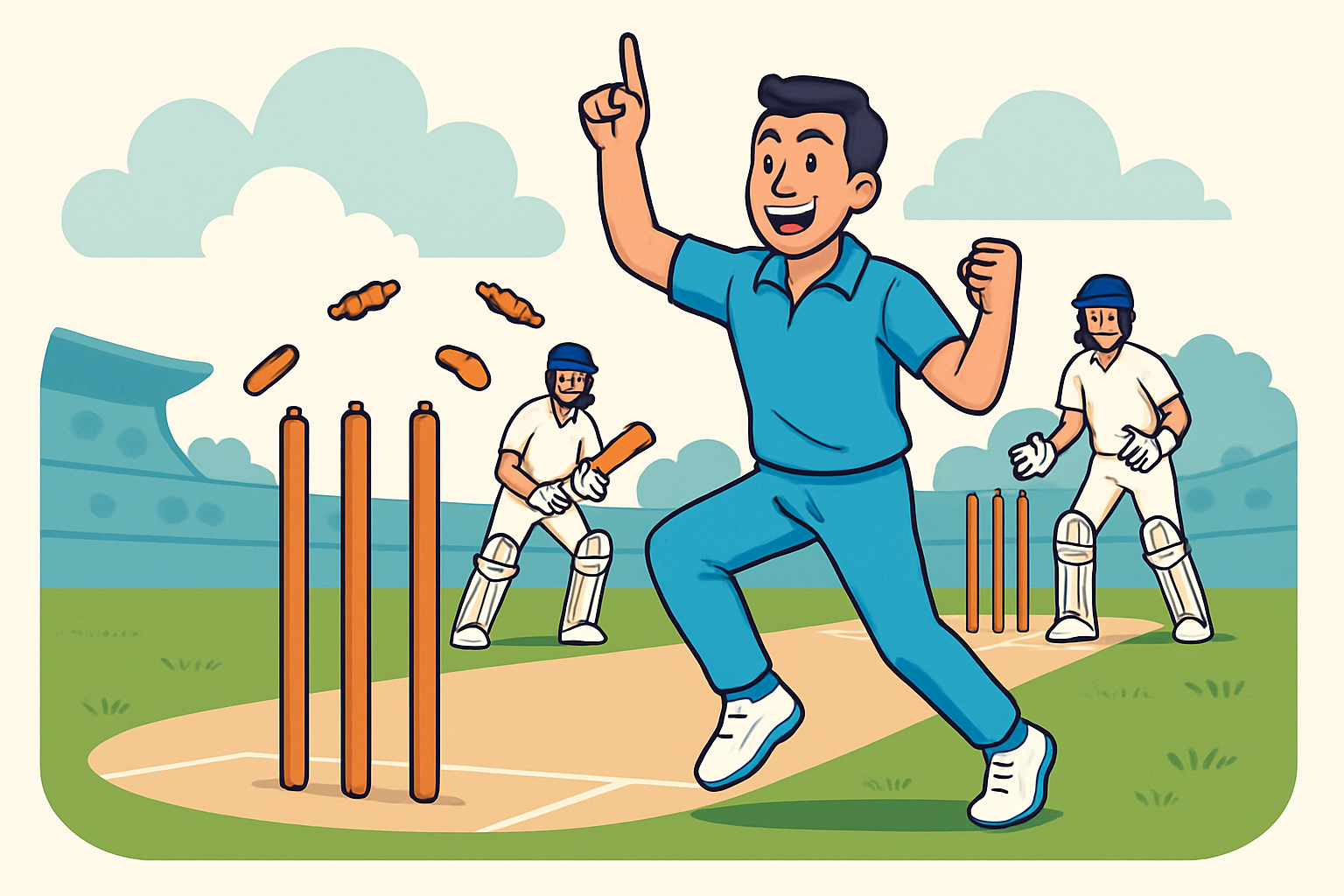 Wickets constitute a double hat-trick: Rules & Examples