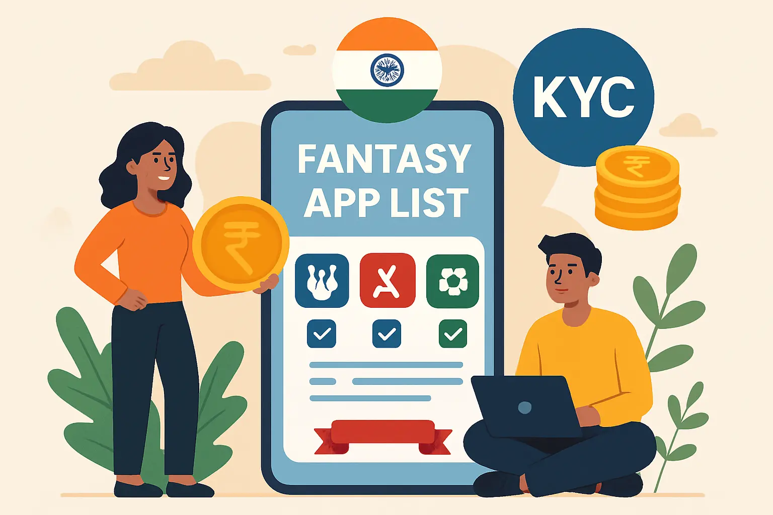 Fantasy App List: Best fantasy app list for India - fees & KYC