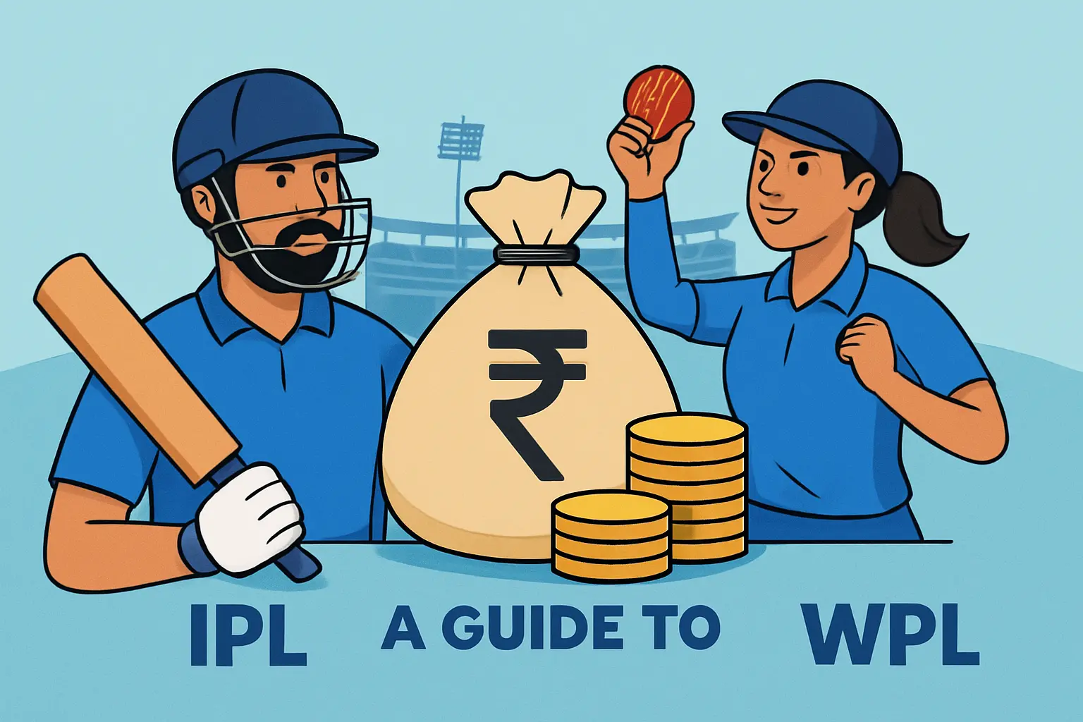 A Guide to indian cricket player salary: pay, IPL, WPL